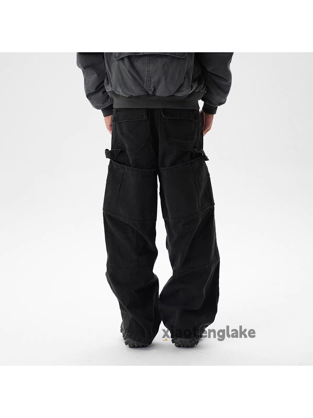 Jean ltx vintage washed faded loose baggy skate hiphop pants Size US 32 / EU 48 - 2 Thumbnail