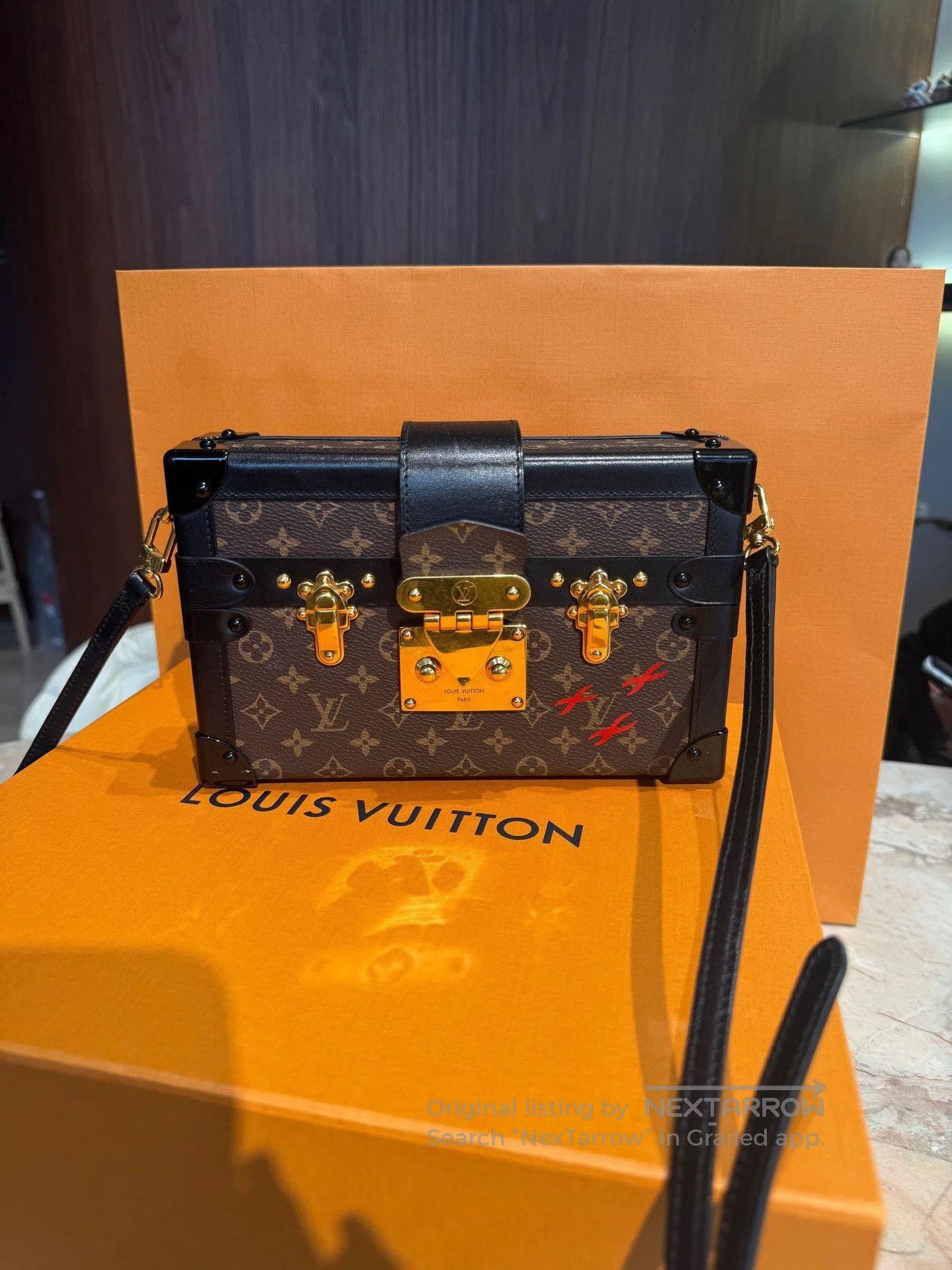 Louis Vuitton Louis Vuitton Pettie Malle Monogram Box Bag. Size ONE SIZE - 2 Thumbnail