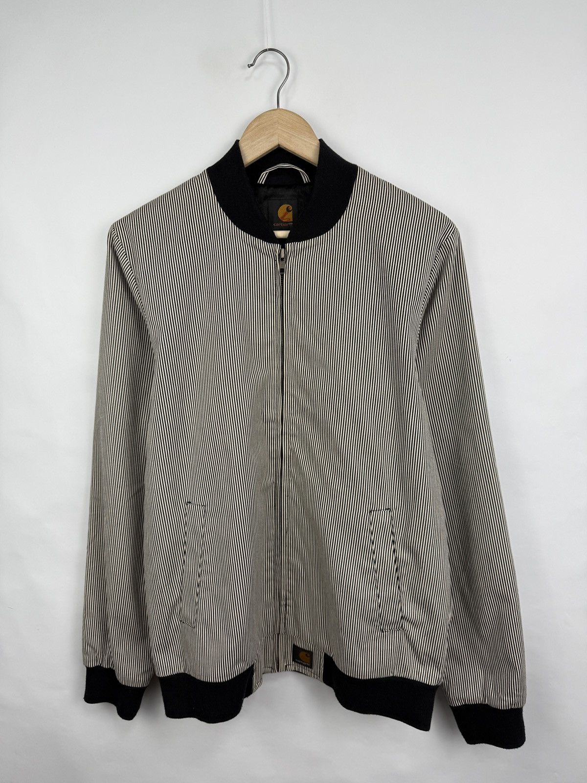 Carhartt 🇺🇸 Vintage 90s Carhartt Bomber Union Jacket Rare Retro Hype Size US M / EU 48-50 / 2 - 3 Thumbnail