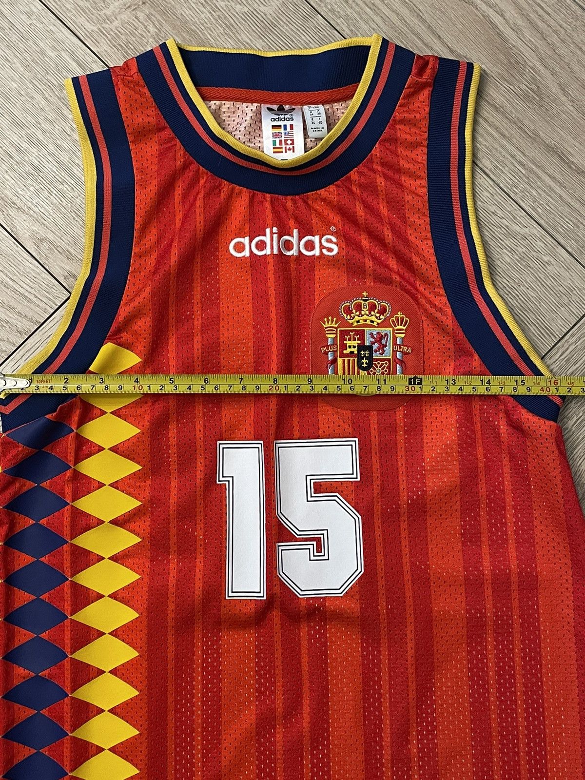 Adidas Adidas Originals Tank Top Spain Football Vest Dress Size S / US 4 / IT 40 - 10 Thumbnail
