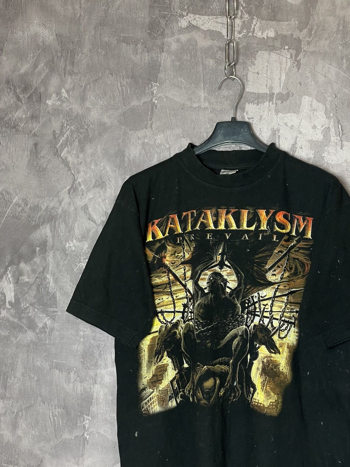 Band Tees × Vintage Vintage 00s Prevail Band T-Shirt Kataklysm Death Metal Size US M / EU 48-50 / 2 - 5 Thumbnail
