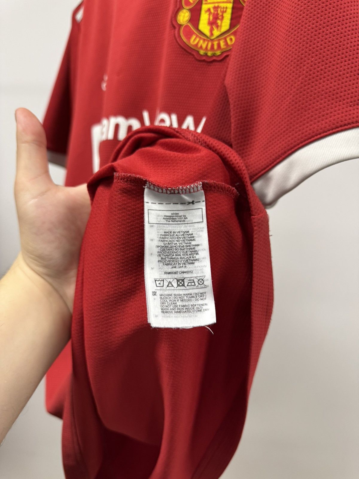 Adidas Adidas Manchester United Ronaldo #7 CR7 Jersey 2021/2022 Size US L / EU 52-54 / 3 - 9 Thumbnail