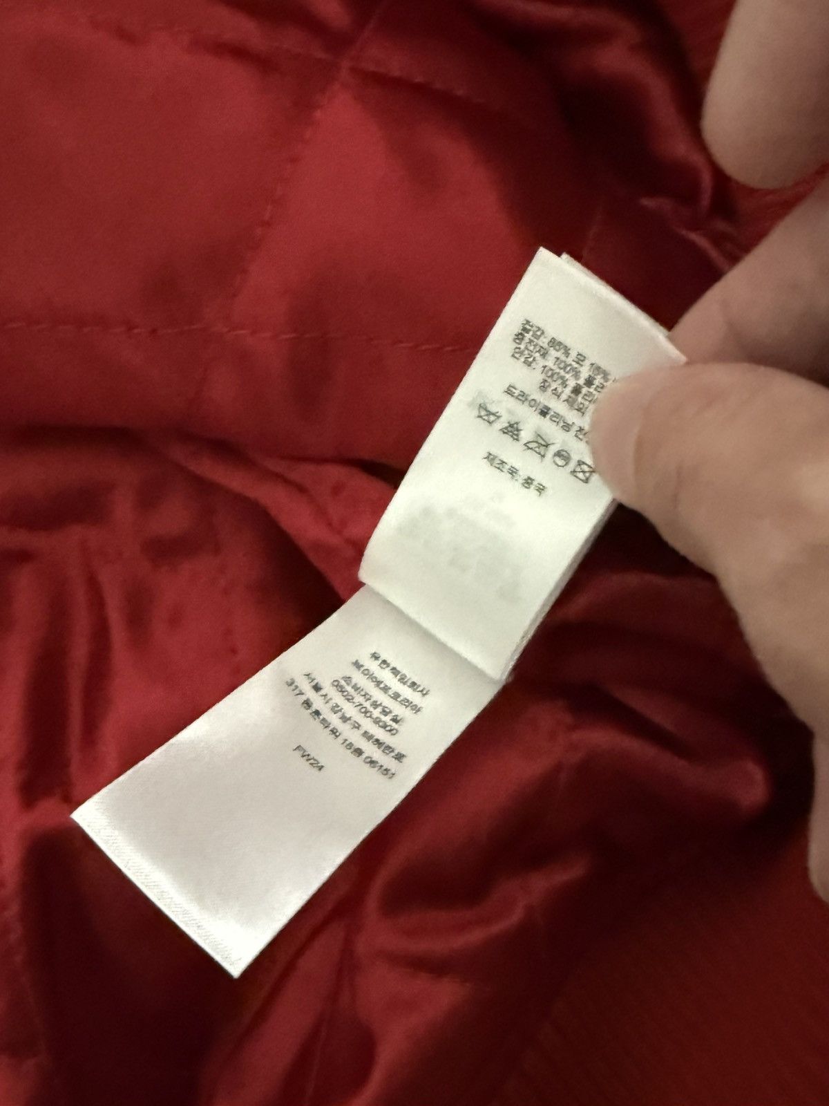 Supreme SUPREME VERITAS VARSITY JACKET SIZE MEDIUM RED Size US M / EU 48-50 / 2 - 7 Thumbnail
