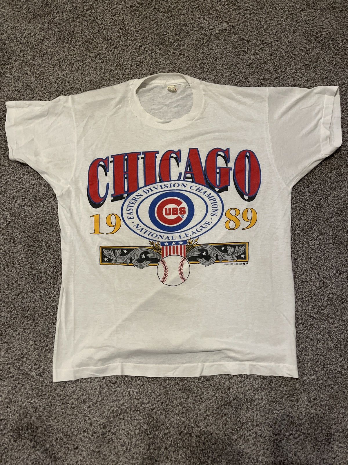 Vintage Vintage Chicago Cubs Eastern Division Champions 1989 Shirt Size US M / EU 48-50 / 2 - 1 Thumbnail