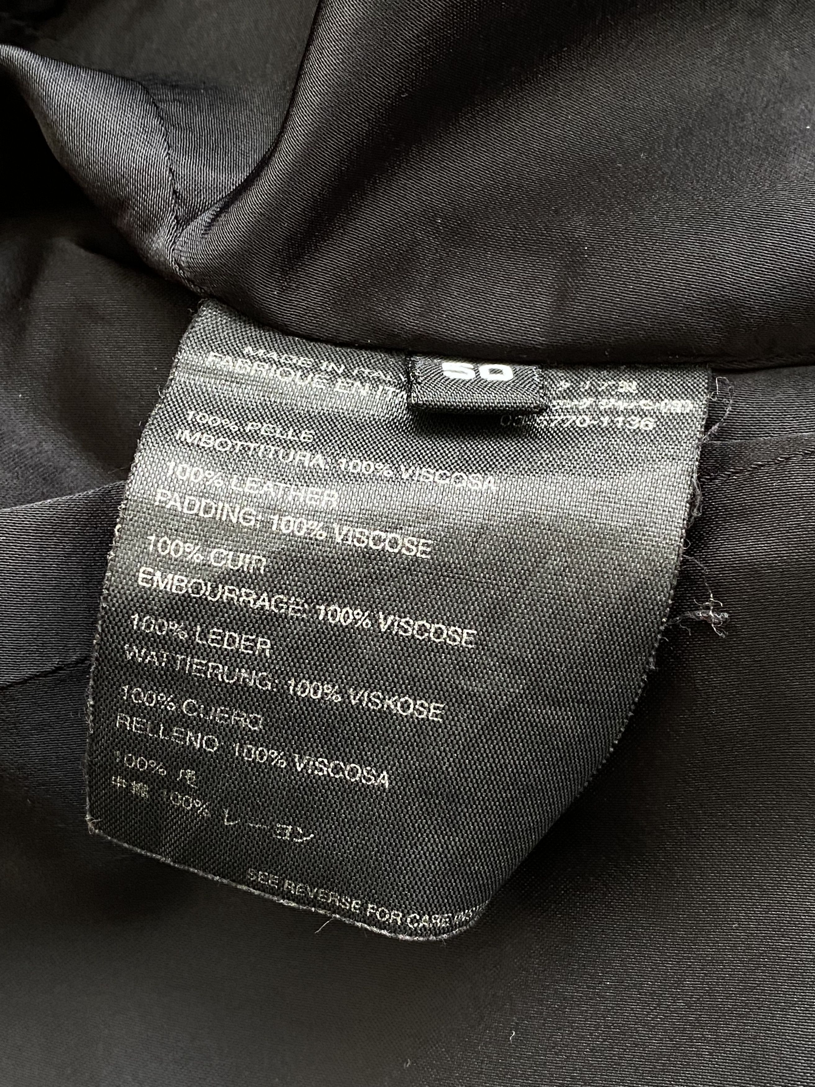 Helmut Lang FW01 Blistered Leather Blazer Size US M / EU 48-50 / 2 - 12 Thumbnail