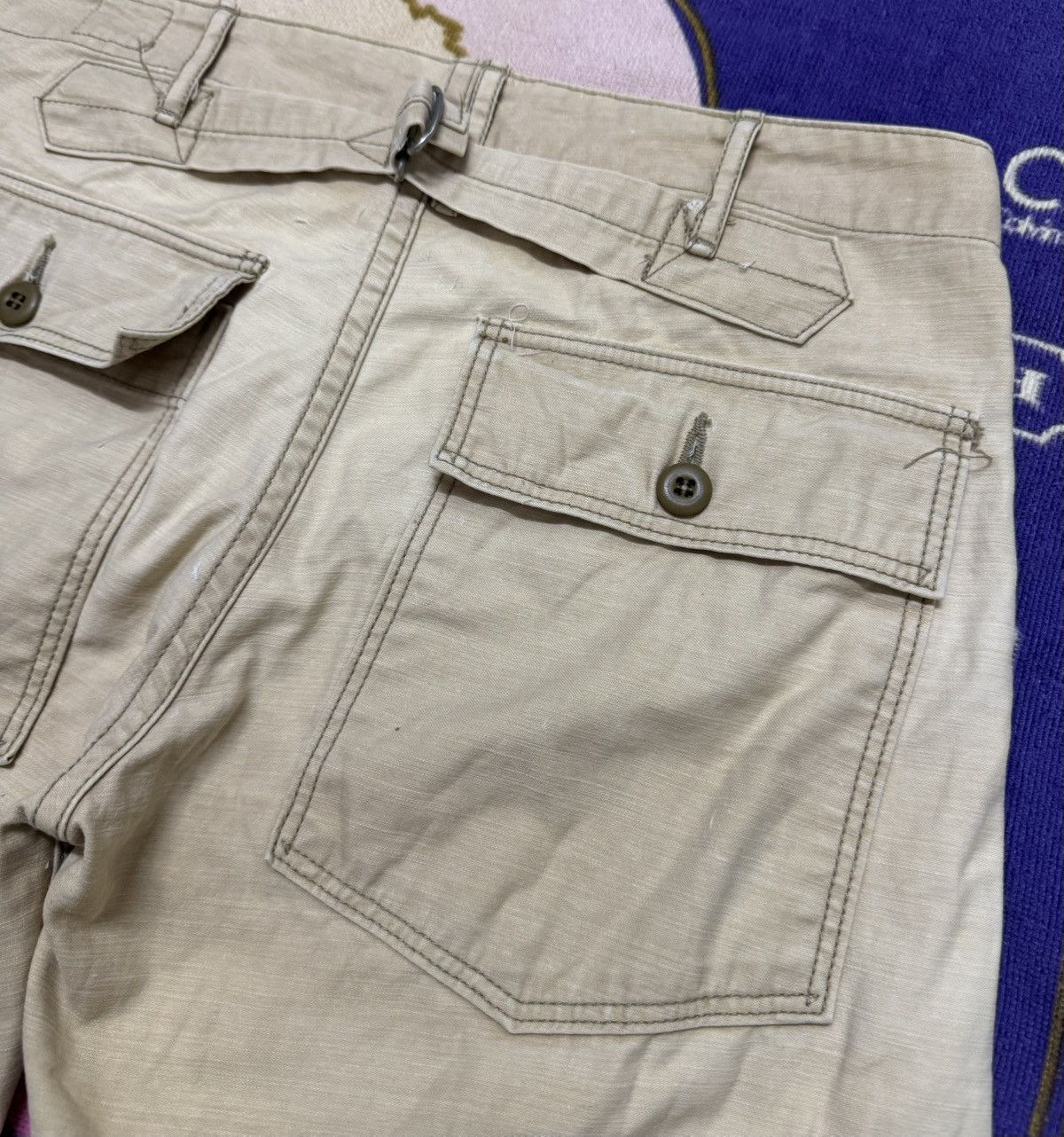 Orslow Vintage ORSLOW Made in Japan Buckle Pant Size US 30 / EU 46 - 5 Thumbnail