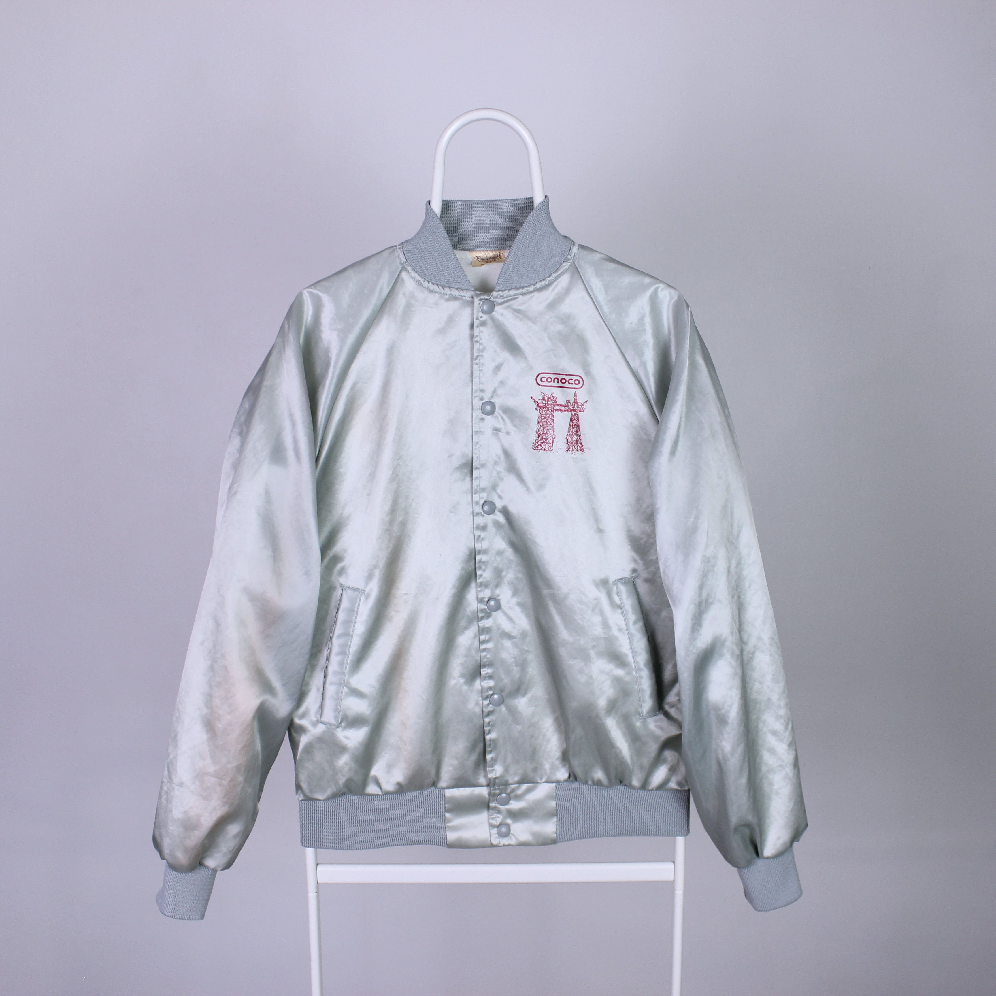 Vintage Conoco light jacket made in USA jacket rarity 80 90s Size US M / EU 48-50 / 2 - 3 Thumbnail