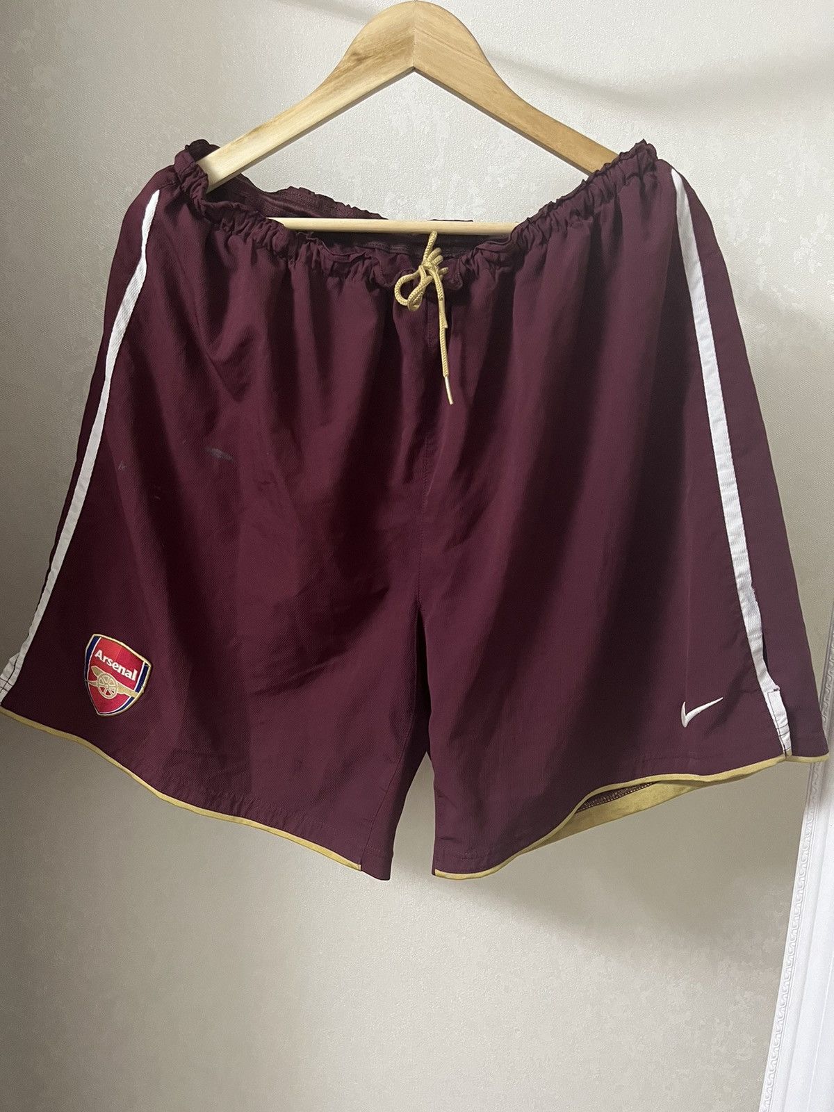 Vintage Arsenal Vintage 00s Soccer Shorts Size US 44 / EU 60 - 1 Thumbnail