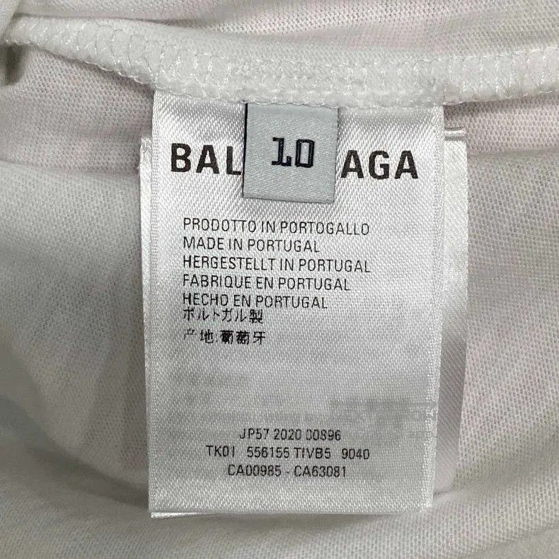 Balenciaga Balenciaga White Coke Short Sleeve Tee. Size US M / EU 48-50 / 2 - 6 Thumbnail