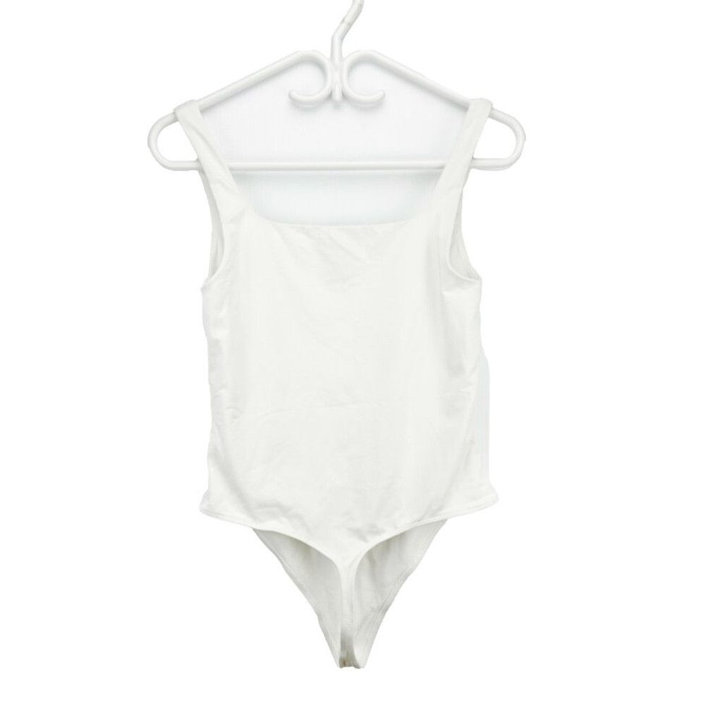 Other BABATON Original Contour Square-neck White Bodysuit L Size L / US 10 / IT 46 - 3 Thumbnail