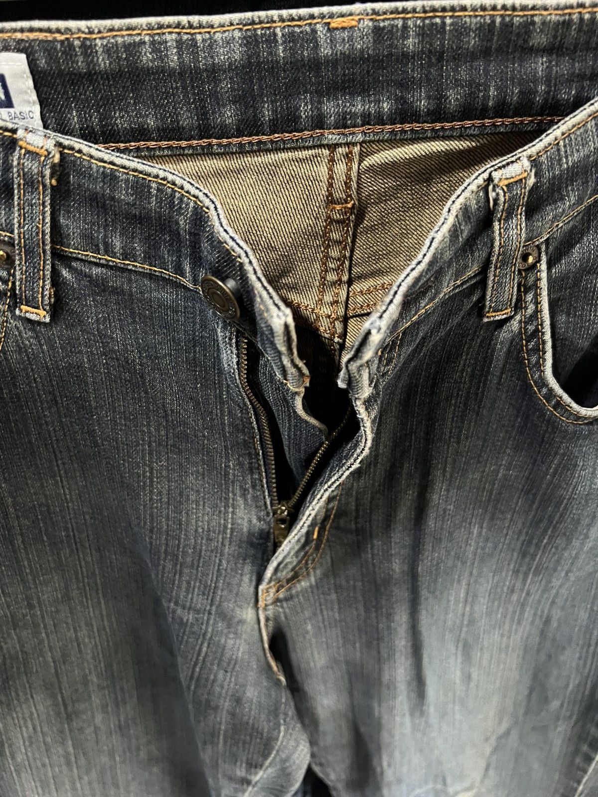 Edwin 🔥Vintage Edwin S403 Distressed Denim Size US 32 / EU 48 - 11 Thumbnail