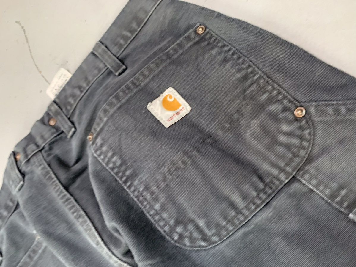 Carhartt Vintage sunfade Carhartt b11 Blk double knee denim Size US 36 / EU 52 - 5 Thumbnail
