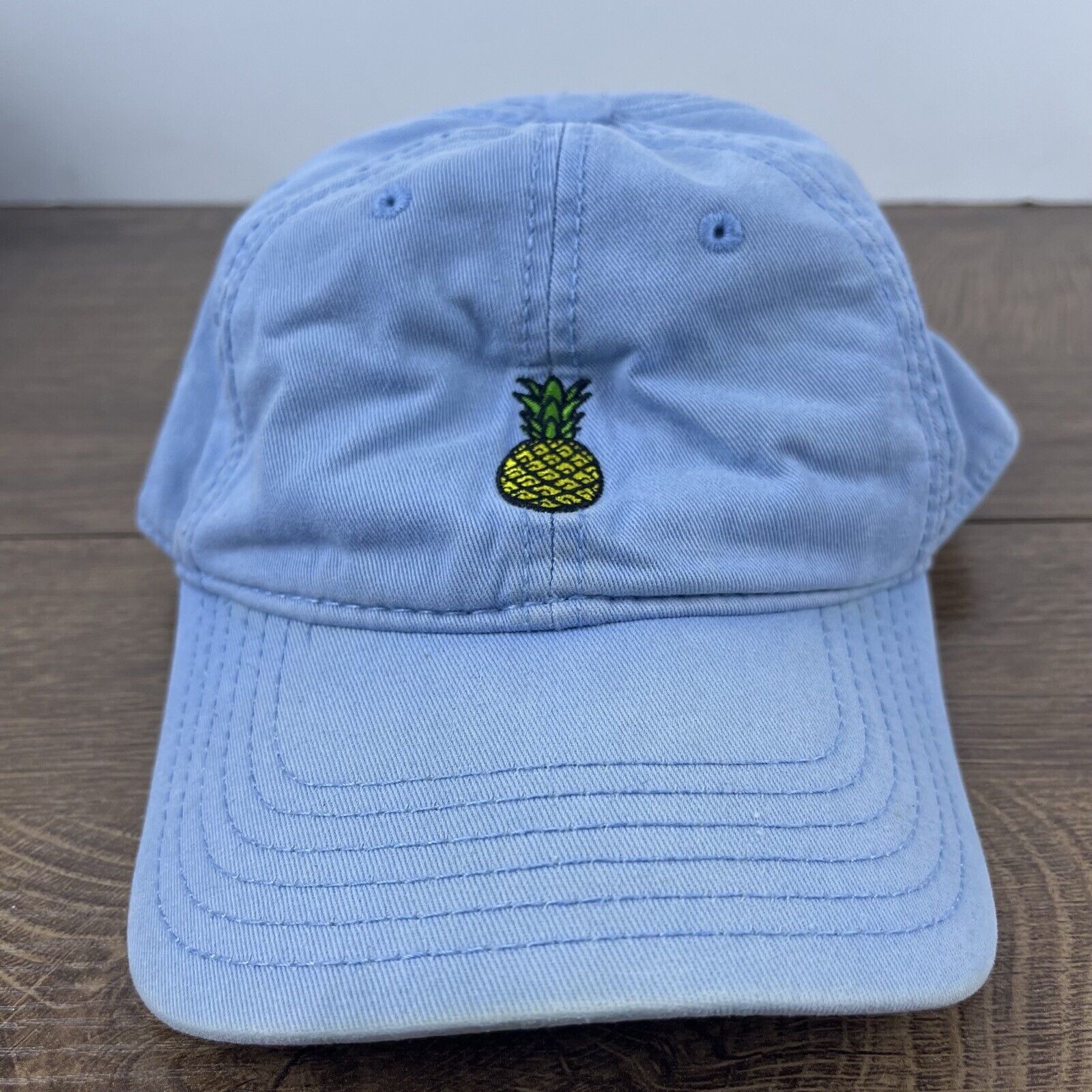 Other Pineapple Hat Blue Pineapple Adjustable Hat Blue Adult Size Size ONE SIZE - 4 Thumbnail