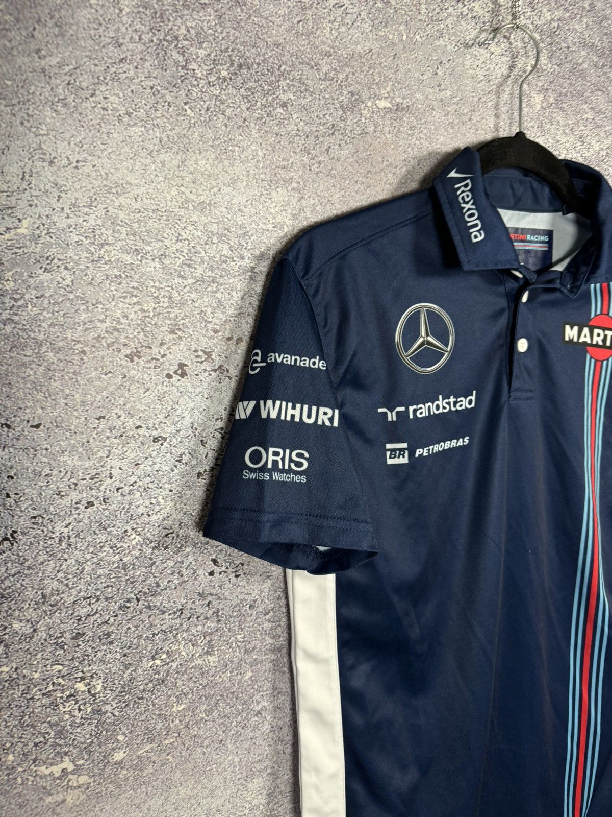 Formula 1 × R.M. Williams Williams Martini Racing Hackett Mercedes Team F-1 Blokcore Size US XS / EU 42 / 0 - 5 Thumbnail
