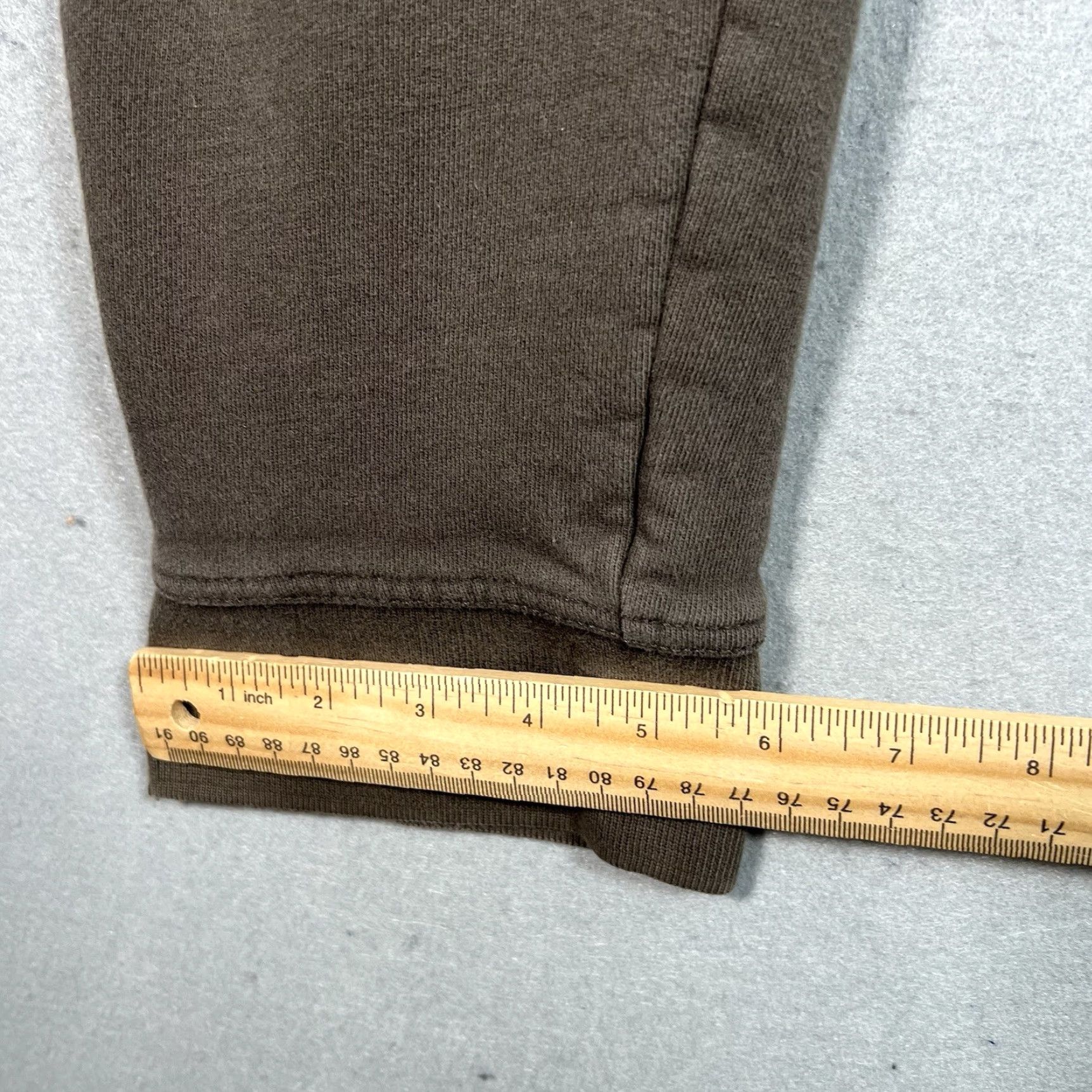 Uniqlo VINTAGE Uniqlo Lemaire Jogger Sweatpants Adult Medium Brown Ankle Zip Mens Sweatpants 90s/2000s Style Gender: Mens Size US 31 - 5 Thumbnail