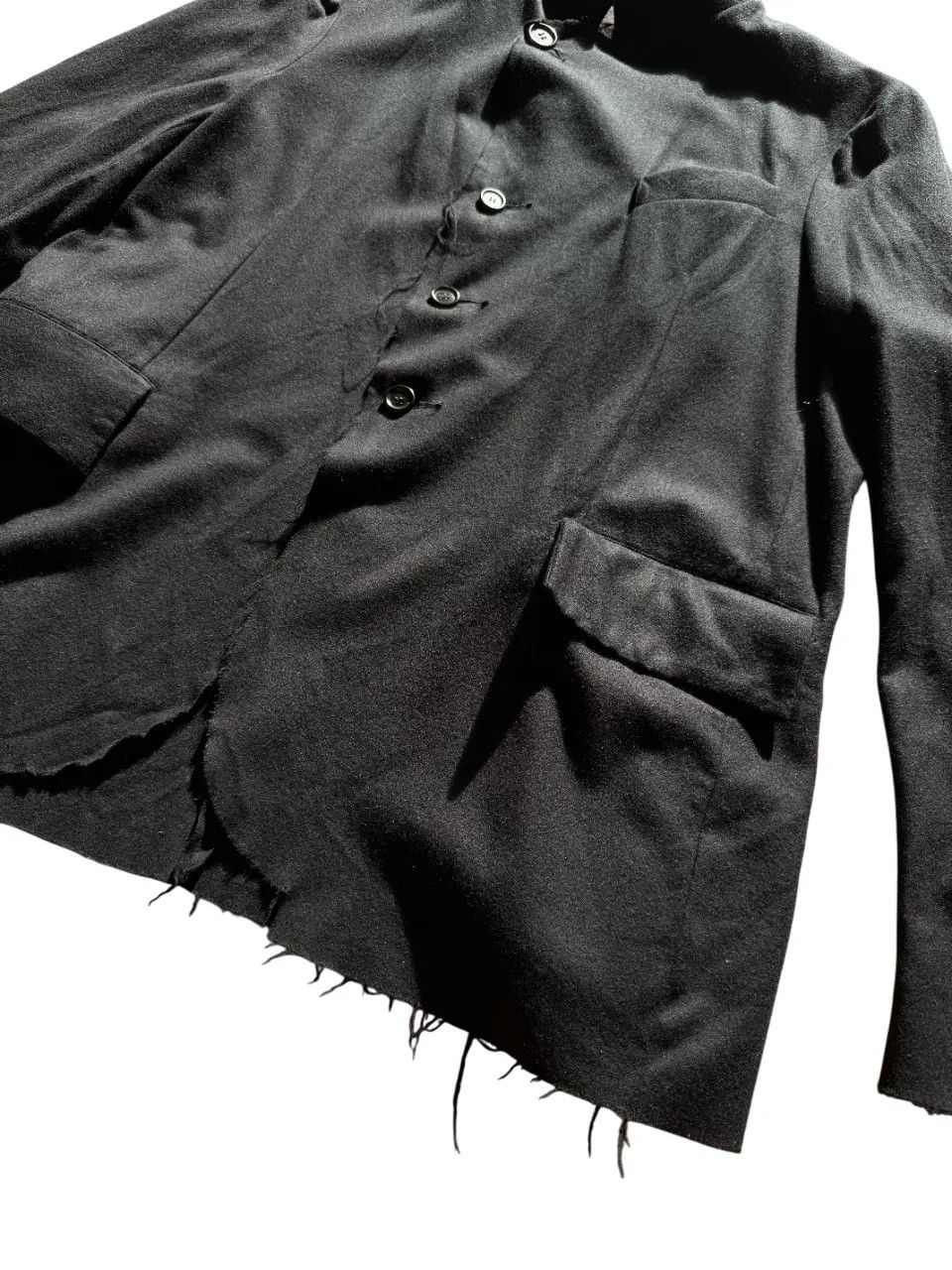 Elena Dawson Black Wool Jacket Size US L / EU 52-54 / 3 - 6 Thumbnail