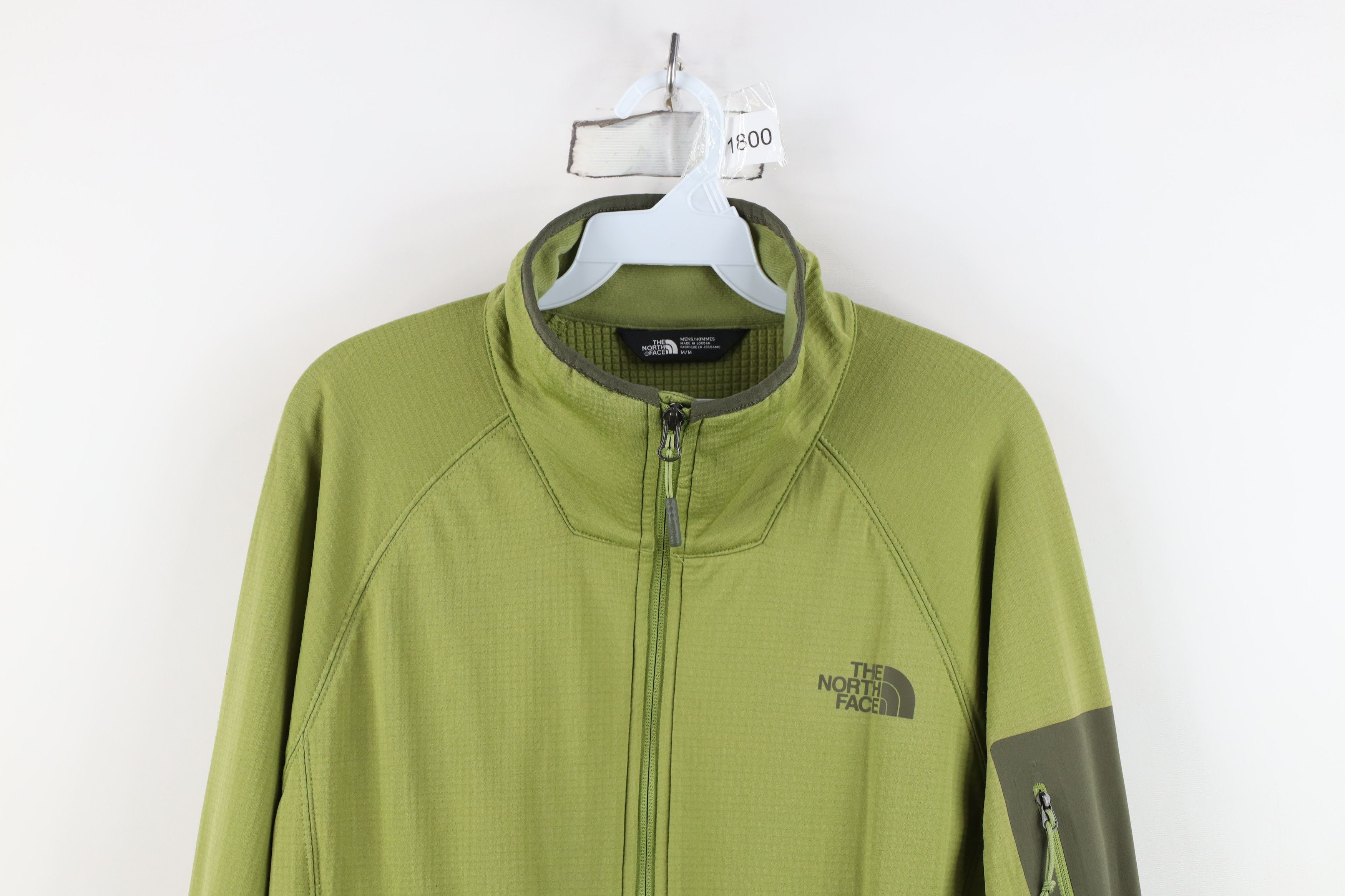 The North Face AS IS The North Face Thermal Fleece Lined Zip Jacket Green Size US M / EU 48-50 / 2 - 2 Thumbnail