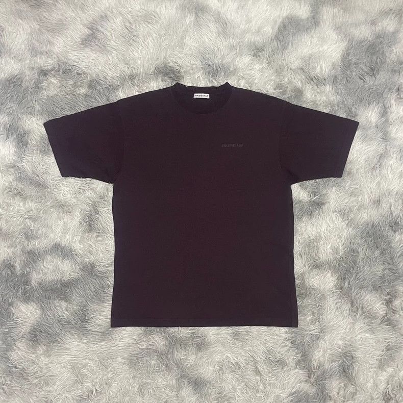 Balenciaga Balenciaga Front and Back Letter Logo Short Sleeve T-Shirt Size US XS / EU 42 / 0 - 6 Thumbnail