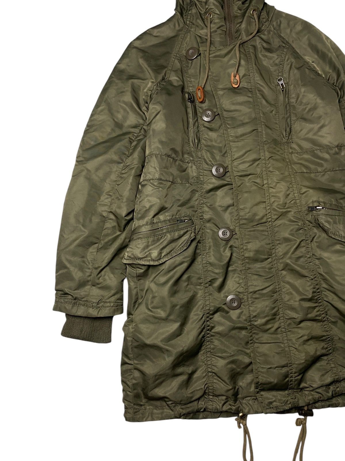 GOA 2000's G.O.A Hooded Military Jacket Size US M / EU 48-50 / 2 - 7 Thumbnail