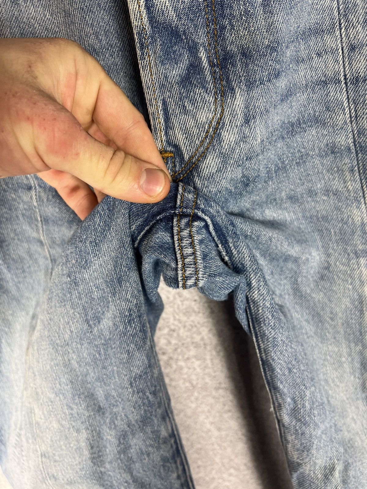 G-Star Men's G-Star Raw Lanc Straight 3D Tapered Jeans Blue Denim Size US 32 / EU 48 - 8 Thumbnail