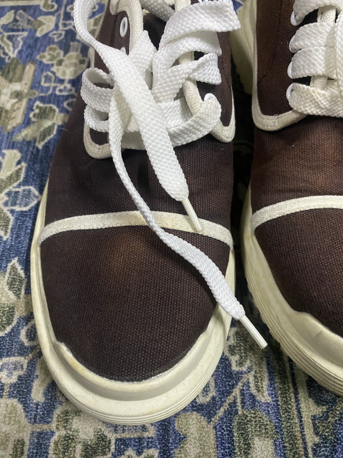 GU × Maison MIHARA YASUHIRO Miharayasuhiro 333538 Canvas Shoes Size US 10 / EU 43 - 2 Thumbnail