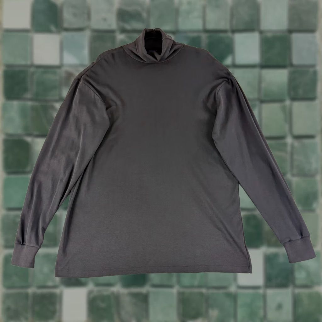 Pendleton VINTAGE Pendleton Lobo Turtleneck Shirt Mens XL Black Long Sleeve USA Size US XL / EU 56 / 4 - 1 Thumbnail