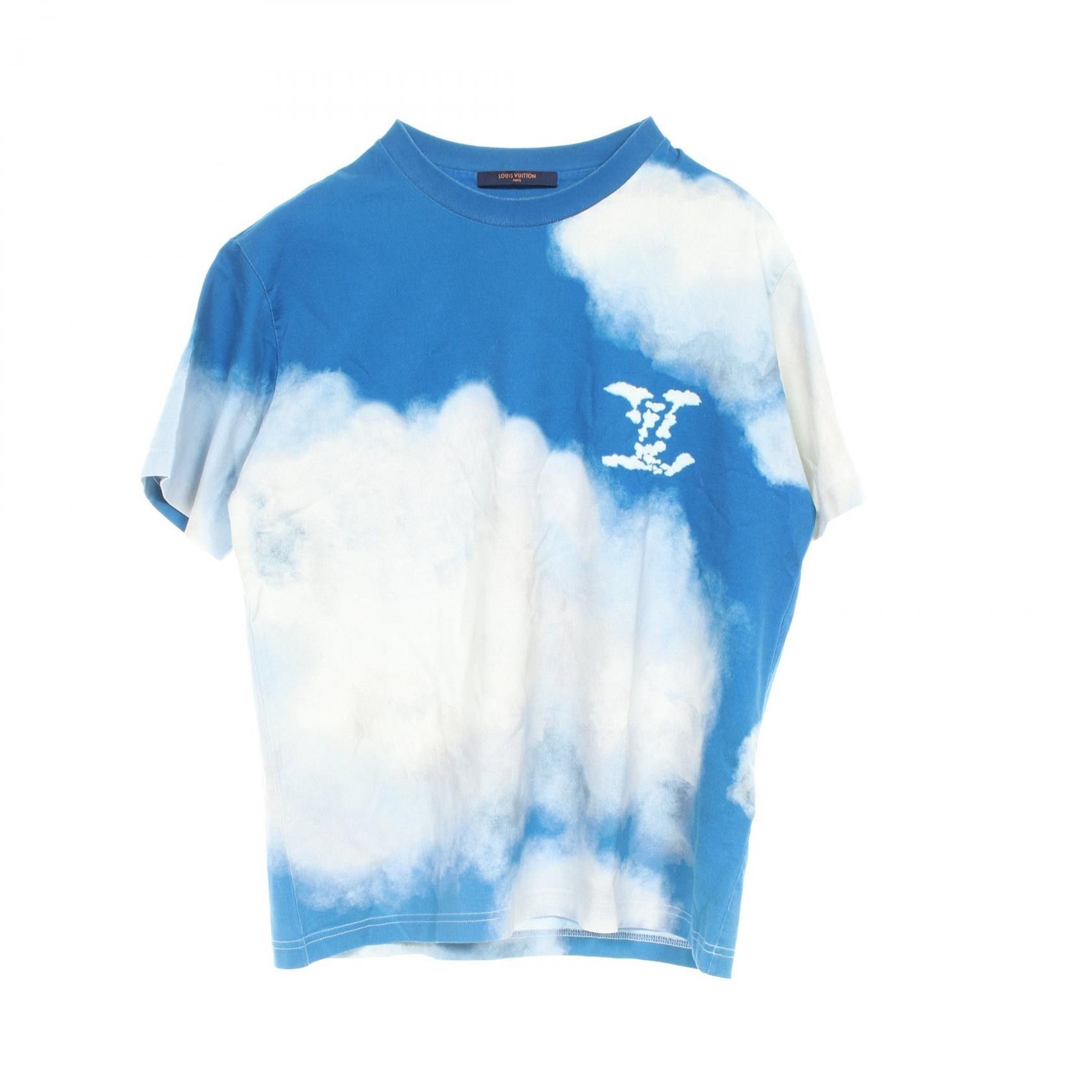 Louis Vuitton Louis Vuitton Louis Vuitton Cloud Logo Print Cotton Top Cotton Tops RM202 NPG HJY79W Size ONE SIZE - 1 Thumbnail