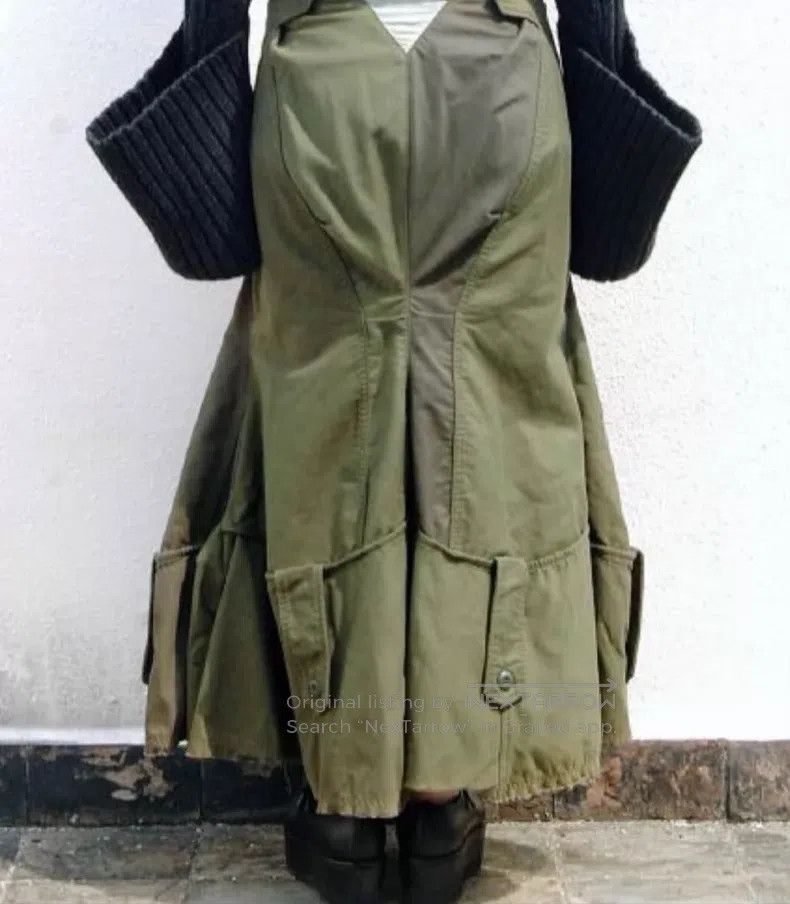 Junya Watanabe Junya Watanabe size XS Military Deconstructed Skirt Size 22" - 3 Thumbnail