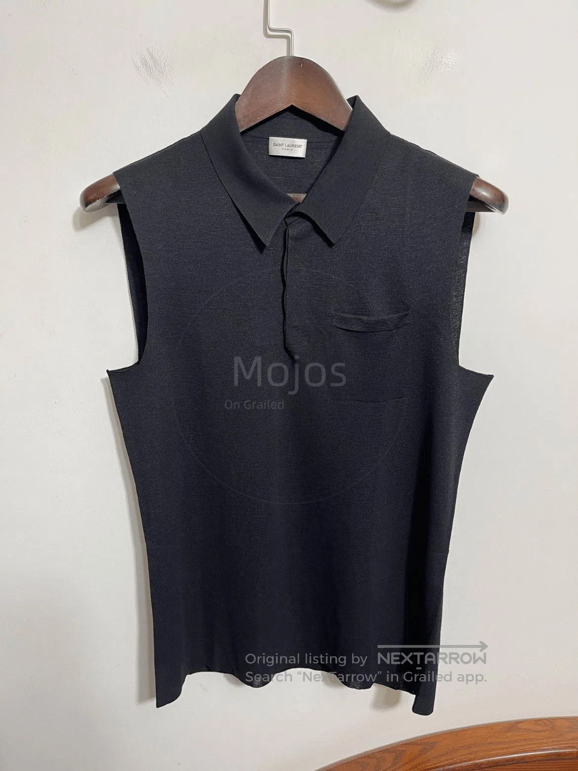 Saint Laurent Paris Saint Laurent Paris Polo Tank Top. Size US XL / EU 56 / 4 - 1 Thumbnail