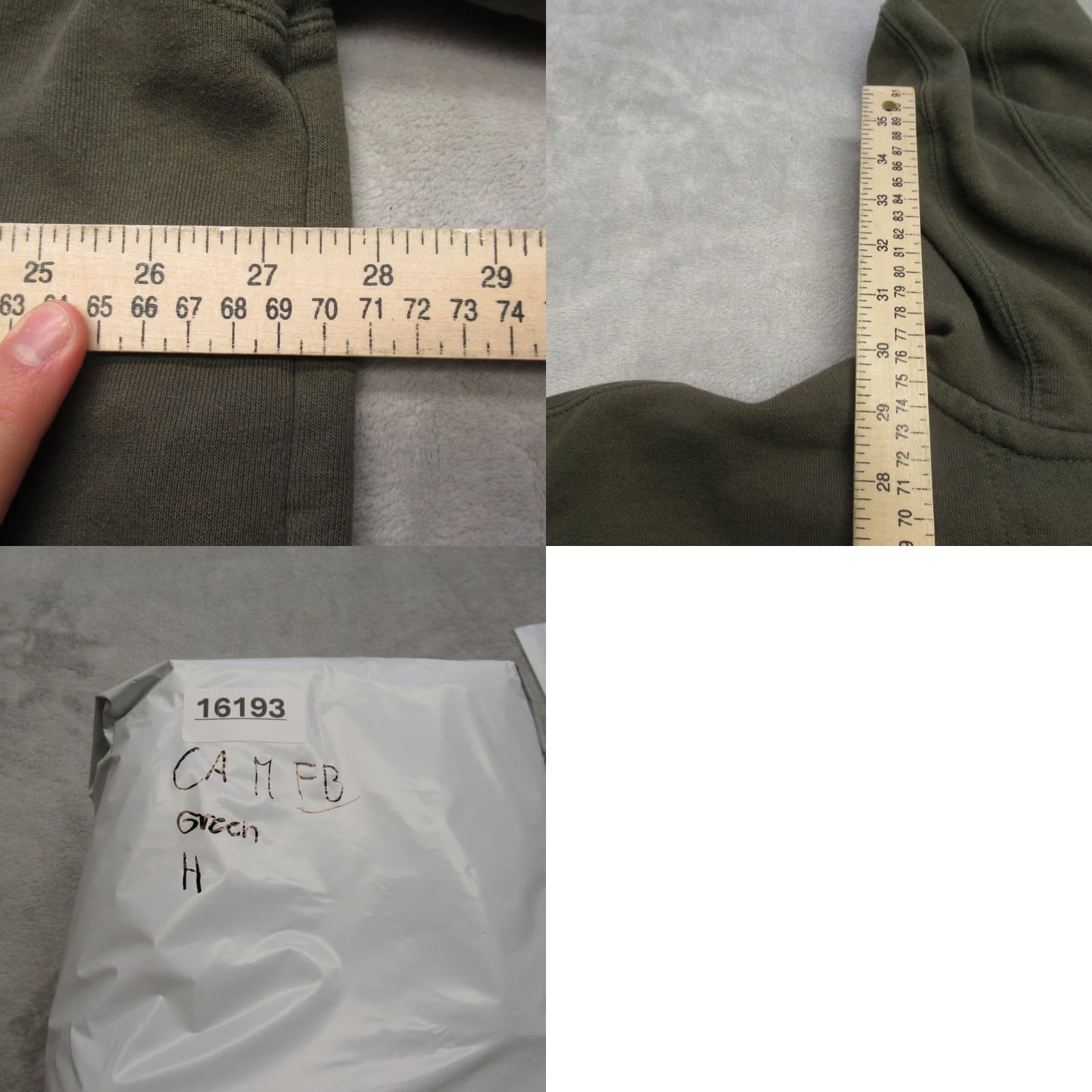 Carhartt Carhartt Hoodie Mens 2XL Green Full Zip Pockets Hooded Logo Size US XXL / EU 58 / 5 - 9 Thumbnail