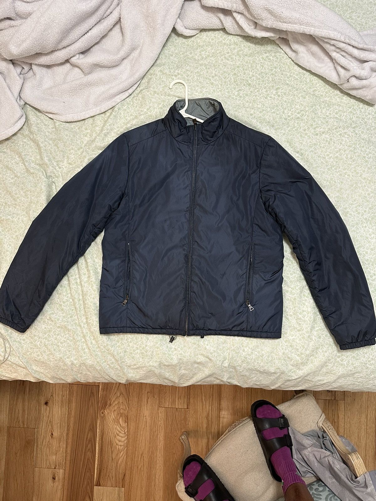 Prada Prada jacket reversible vintage Size US M / EU 48-50 / 2 - 2 Thumbnail