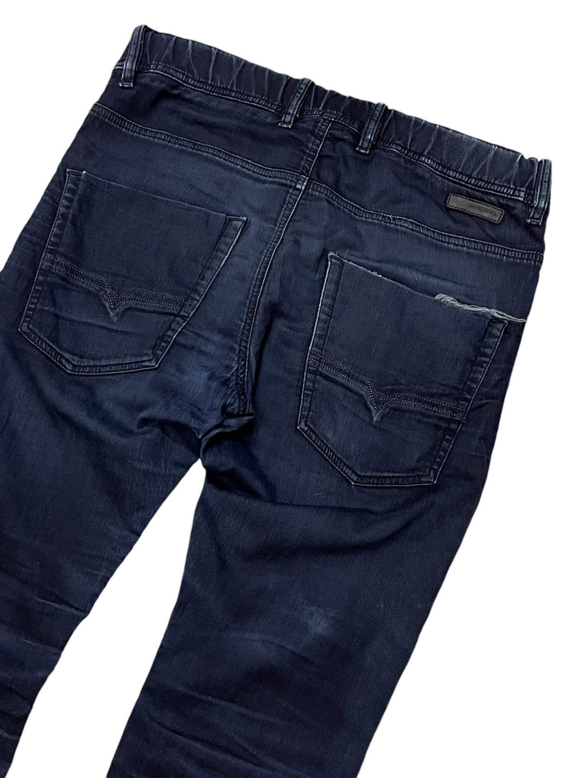 Diesel × Diesel Black Gold Diesel Krooley Croosbreed Denim Sweatpants Size US 32 / EU 48 - 12 Thumbnail