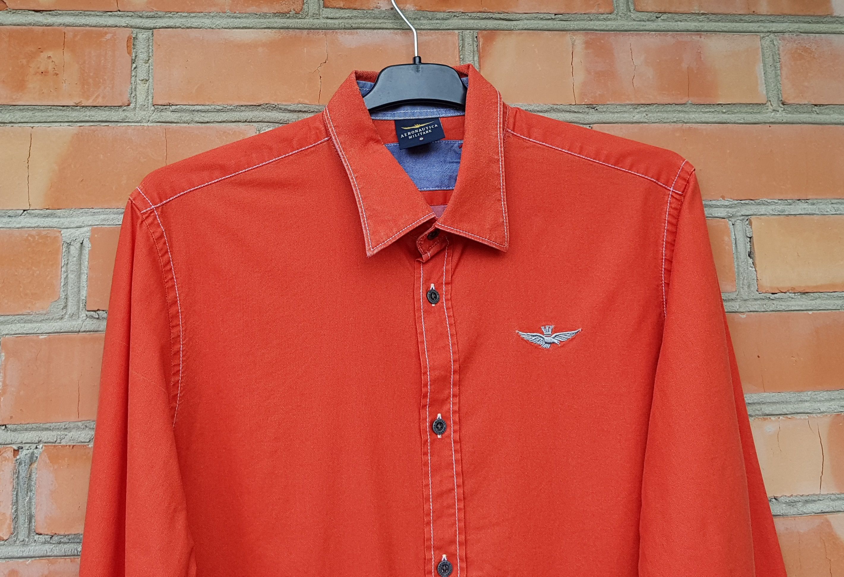 Aeronautica Militare Aeronautica Militare Orange Shirt sz M Size US M / EU 48-50 / 2 - 2 Thumbnail