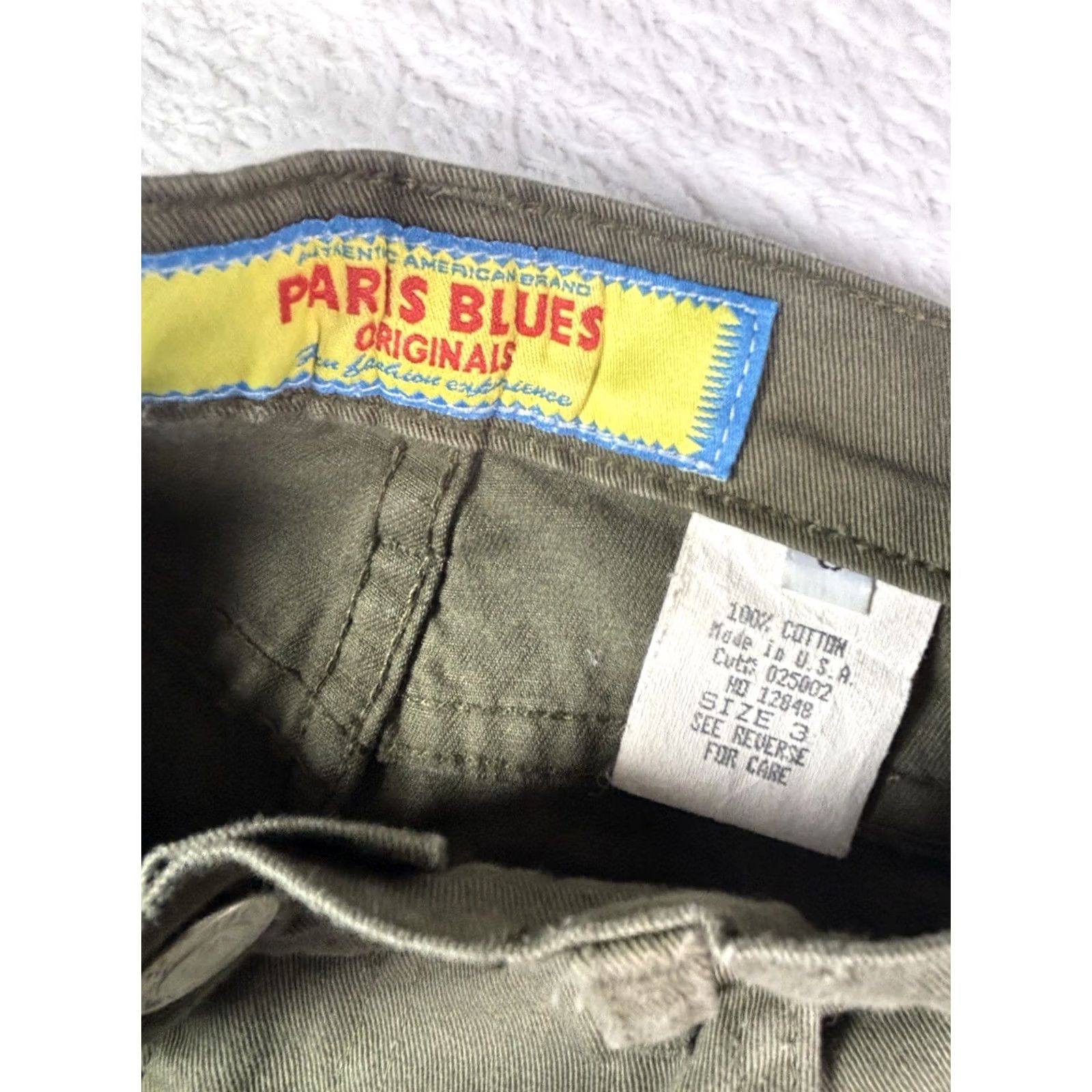 Vintage Paris Blues Original Women’s Dark Green Denim Jeans Size 3 Denim Jeans Regular Flared Women’s Dark Green Jeans Versatile Classic Mexico Size 26" / US 2 / IT 38 - 6 Thumbnail