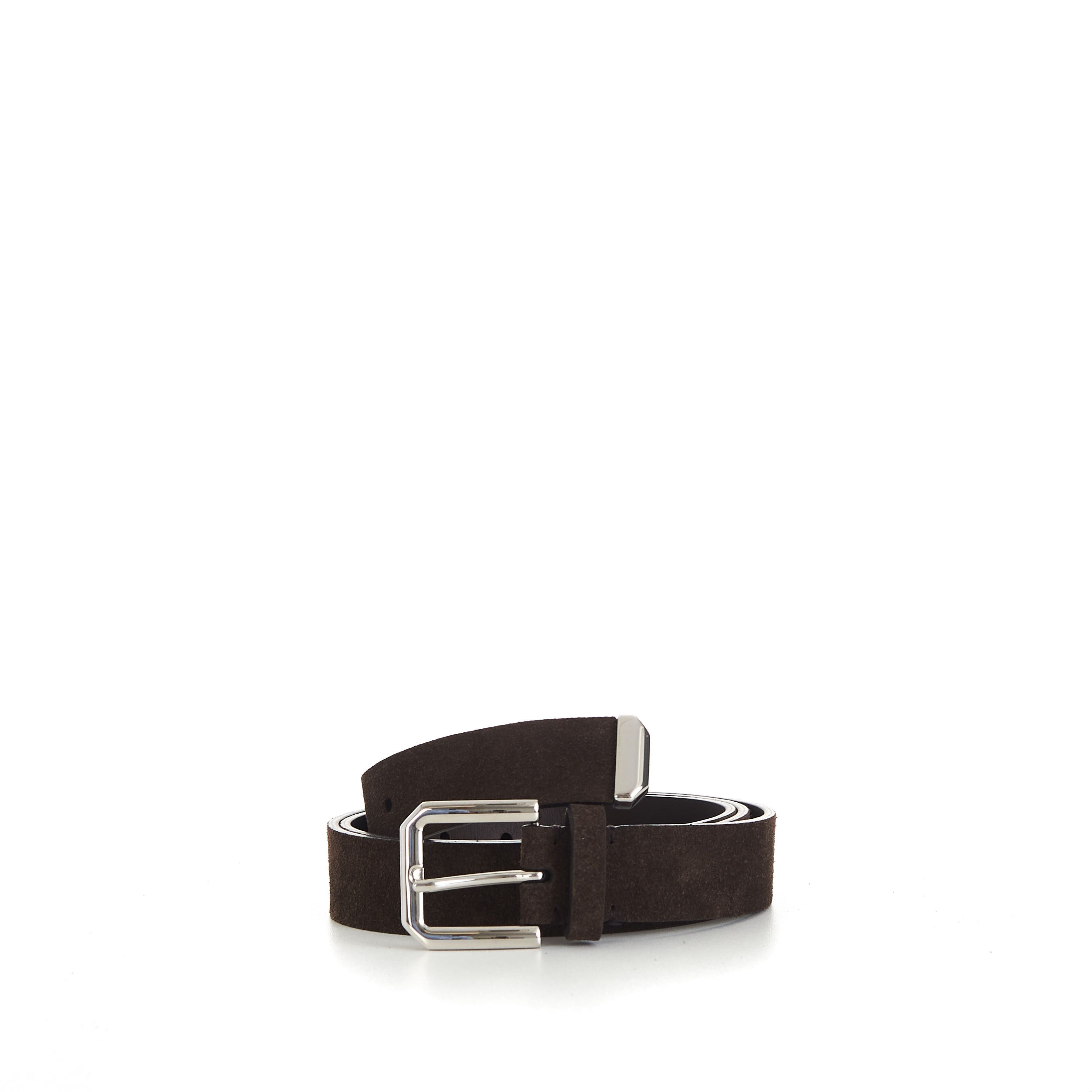 Brunello Cucinelli Belt - Square Buckle & Tip, Reversed Leather Size 100 Size ONE SIZE - 8 Thumbnail