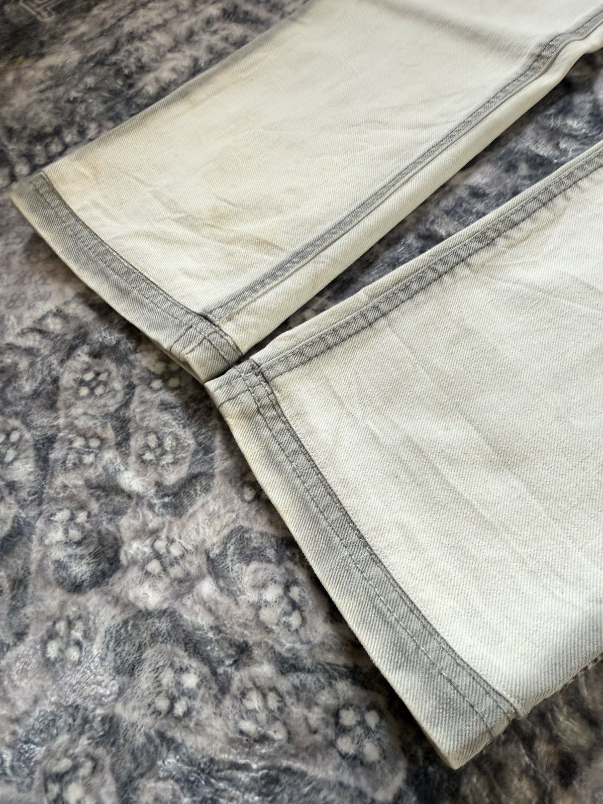 Tete Homme Tete Homme Japan Trompe l'oeil Contrast Stitch Jeans Size US 29 - 8 Thumbnail