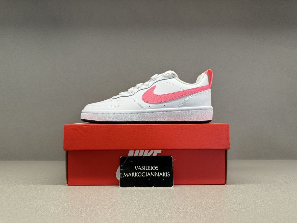 Nike Nike Court Borough Low 2 White Light Citron GS Size US 5.5 / IT 35.5 - 1 Thumbnail