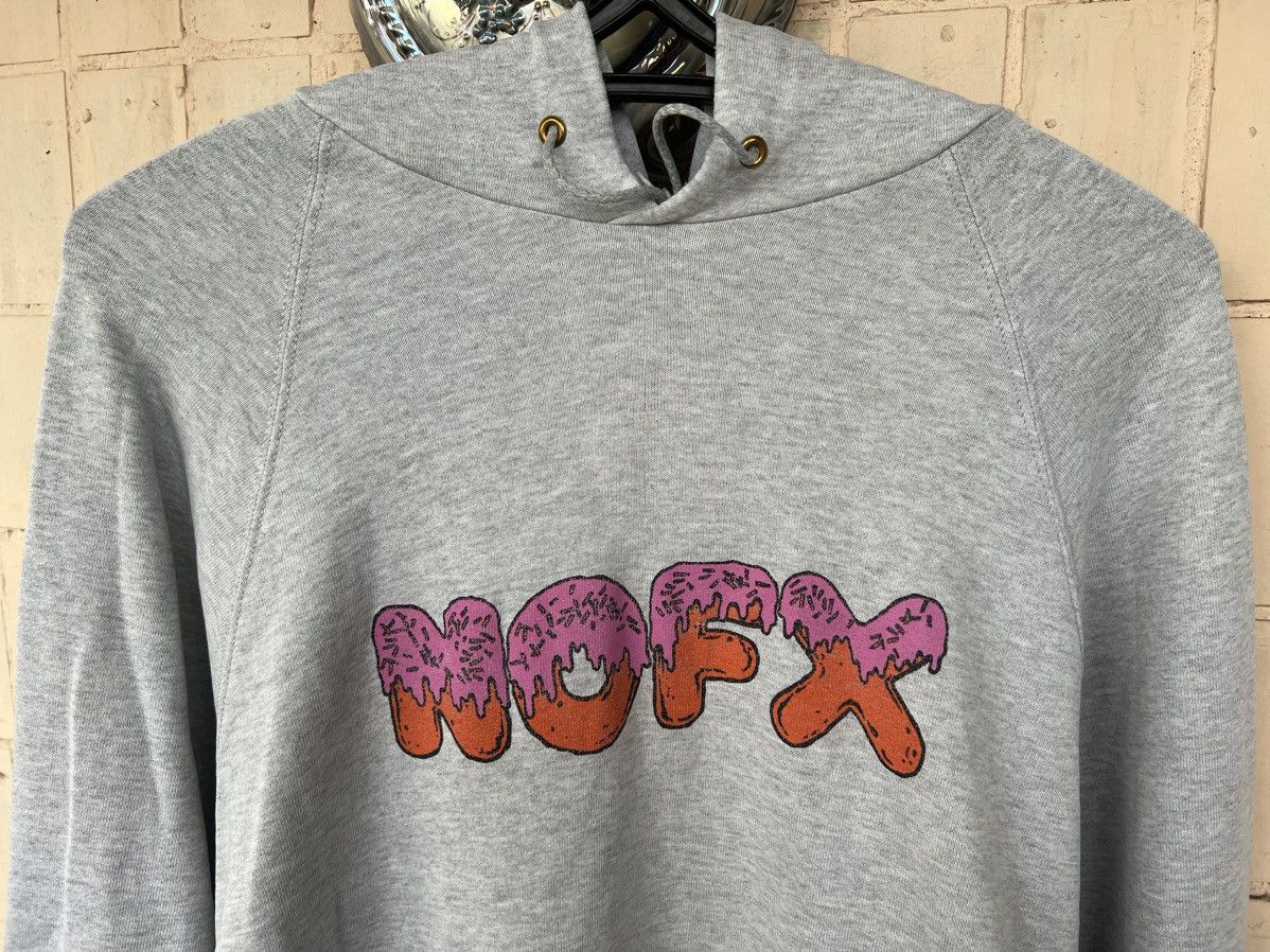 Vintage VINTAGE SCREEN STARS NOFX PUNK ROCK DISTRESSED HOODIE Size US XL / EU 56 / 4 - 2 Thumbnail