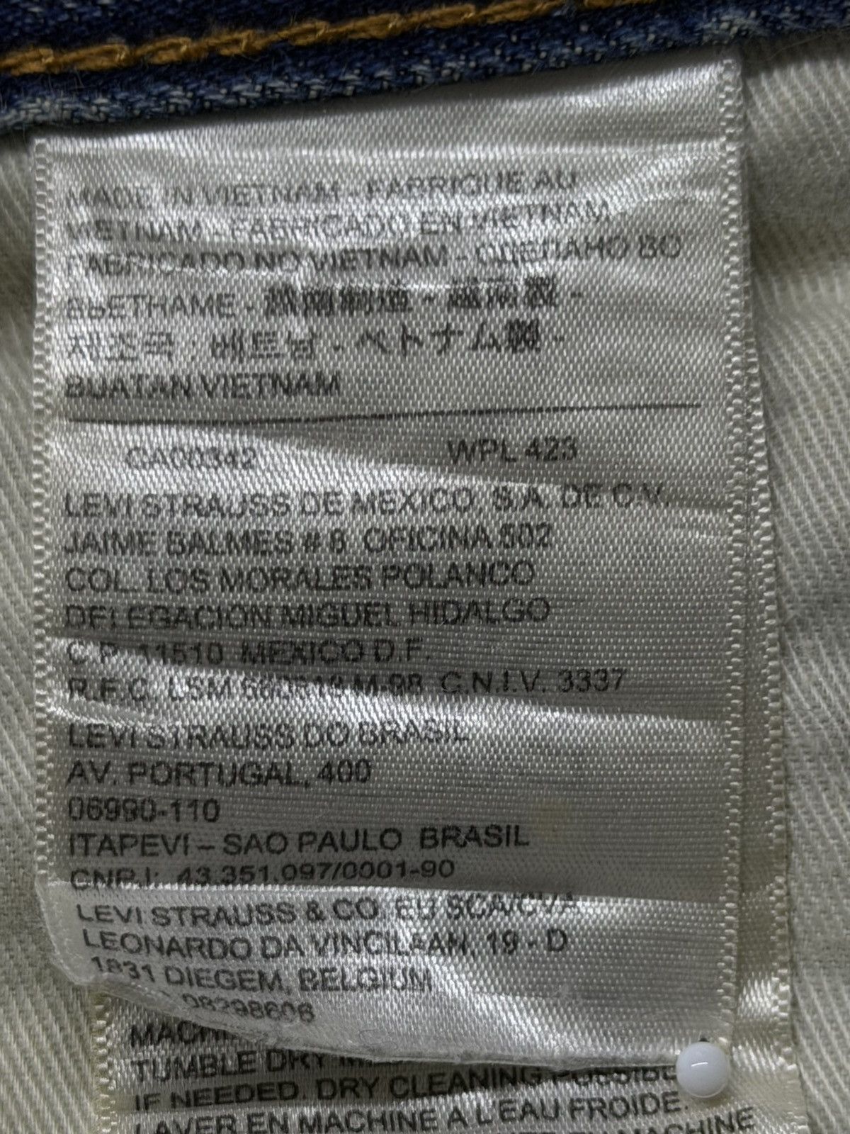 Levi's Vintage Levi’s 503 Japan Denim Jeans | Loose Straight W36 Size US 36 / EU 52 - 14 Thumbnail