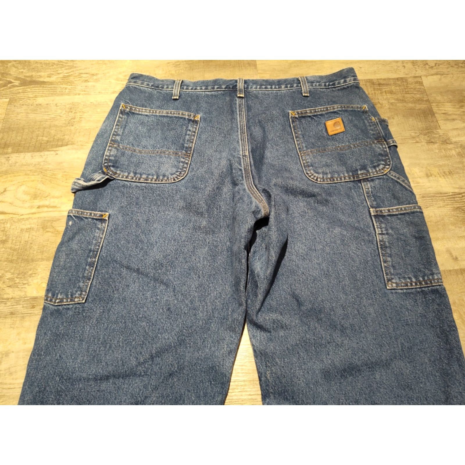 Carhartt VINTAGE Carhartt Workwear Lined Jeans Relaxed Fit Straight Size US 40 / EU 56 - 4 Thumbnail