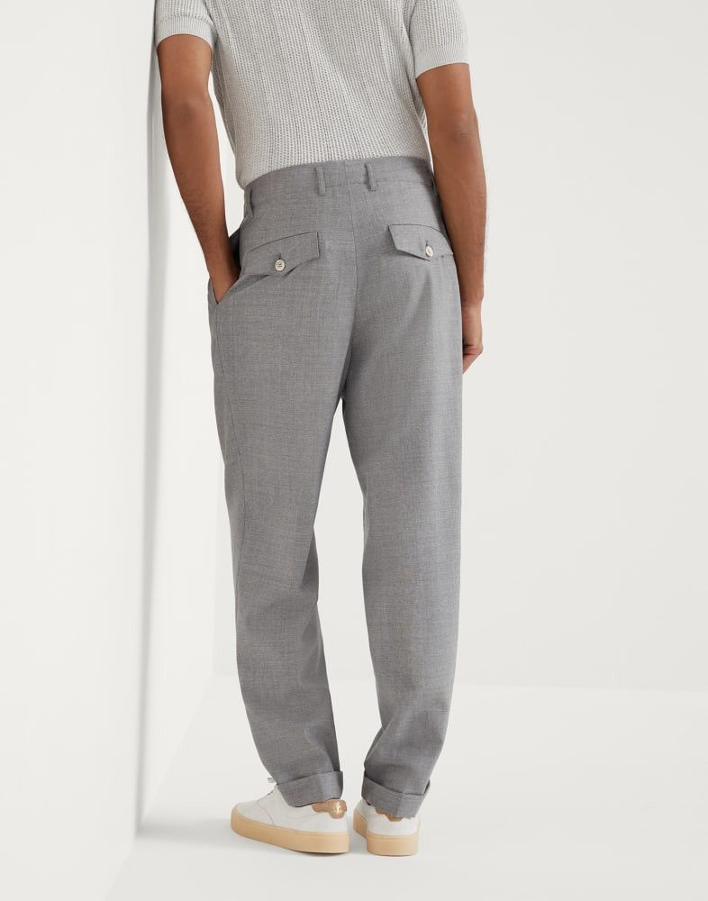 Brunello Cucinelli o1w1db10825 Pants in Grey Size US 32 / EU 48 - 2 Thumbnail