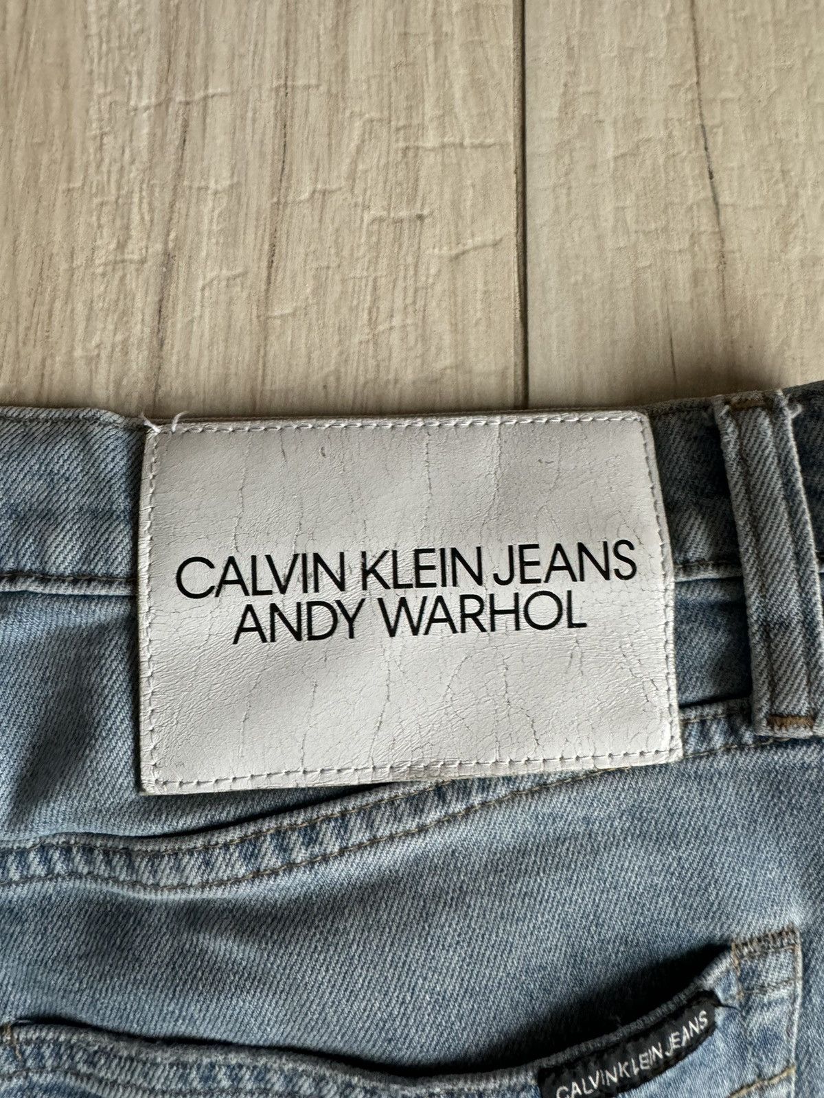 Calvin Klein 205W39NYC Calvin Klein X Andy Warhol Horseprint Denim Pants Size US 34 / EU 50 - 12 Thumbnail