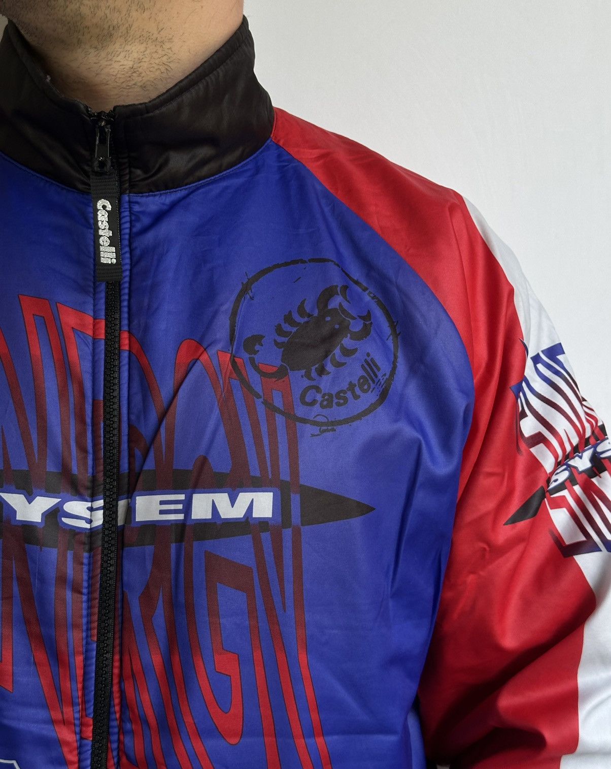 Rapha Rare Castelli System Vintage Jacket Full Zip Cycling size XL Size US XL / EU 56 / 4 - 2 Thumbnail