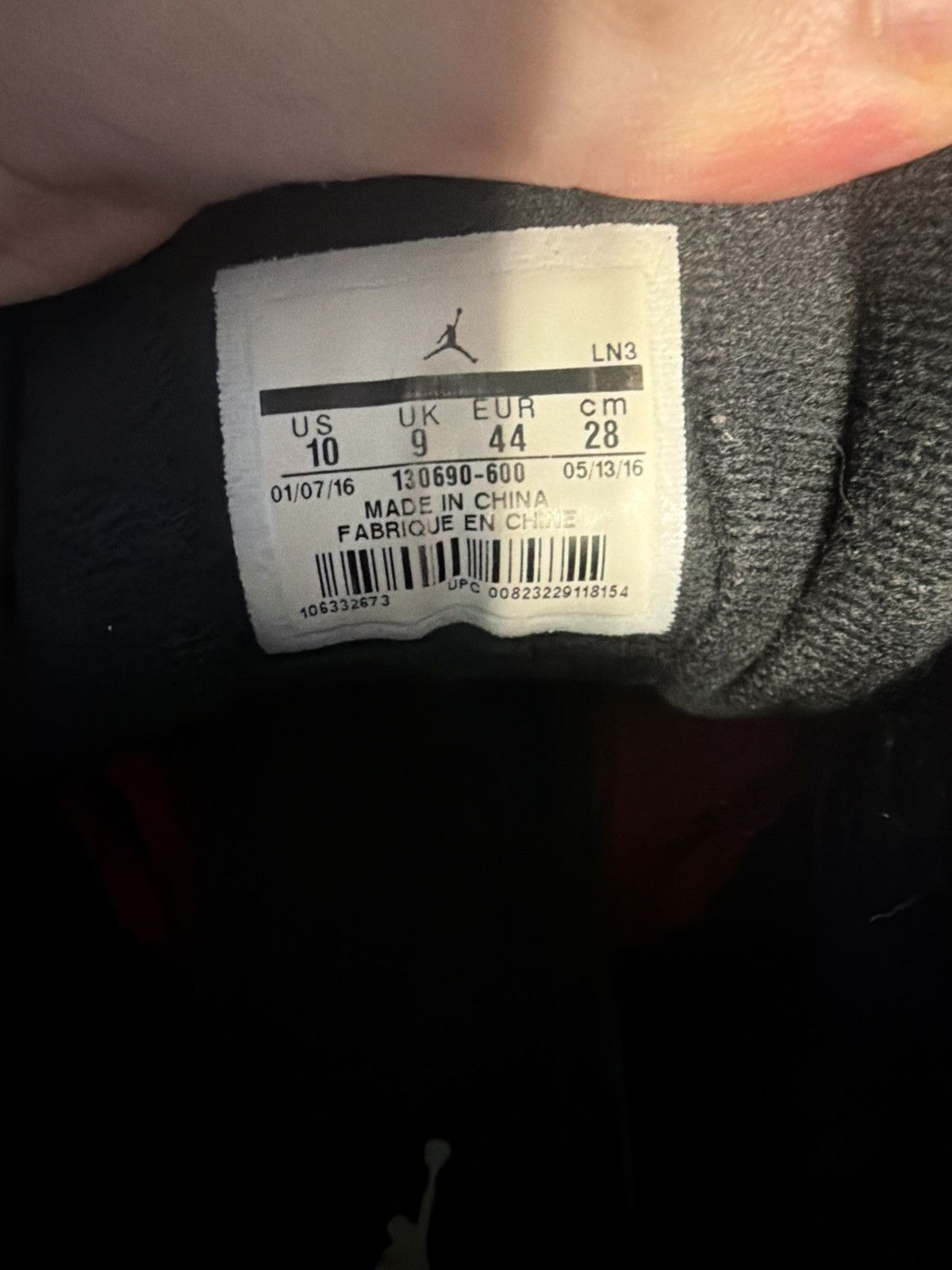 Jordan Brand Jordan 12 Gym Red Size US 10 / EU 43 - 2 Thumbnail
