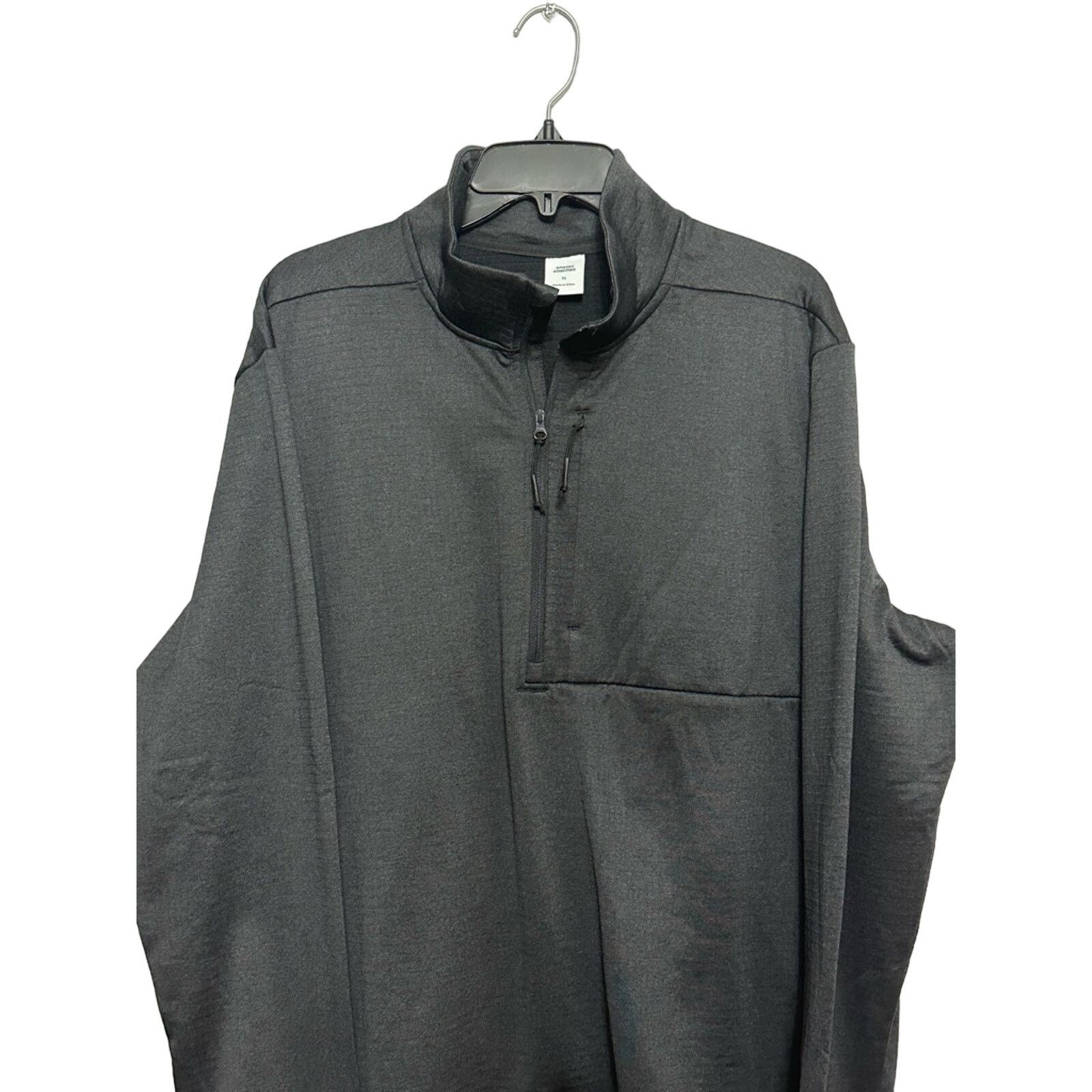 Other Amazon Essentials Pullover Top 1/4 Zip Neck Gray Mens XL NWT Size US XL / EU 56 / 4 - 2 Thumbnail