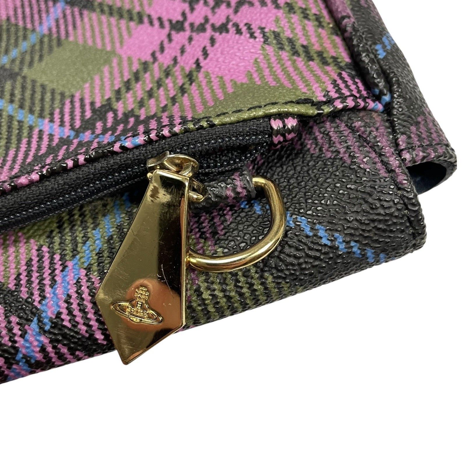 Vivienne Westwood Vivienne Westwood Tartan Crossbody Bag Shoulder Check Clutch Size ONE SIZE - 11 Thumbnail