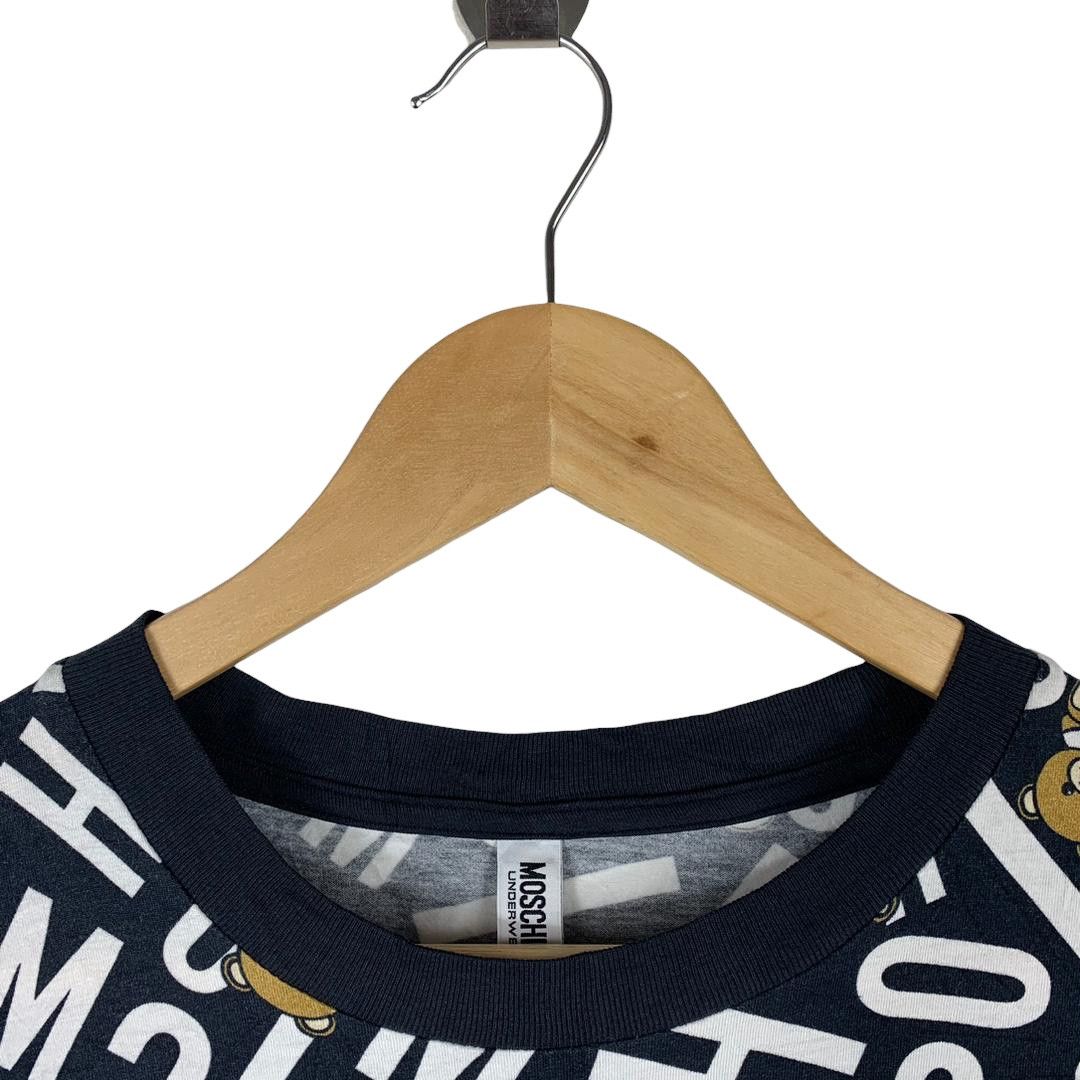 Moschino Moschino Underwear Allover Logo & Teddy Bear Print Tee Size US S / EU 44-46 / 1 - 5 Thumbnail