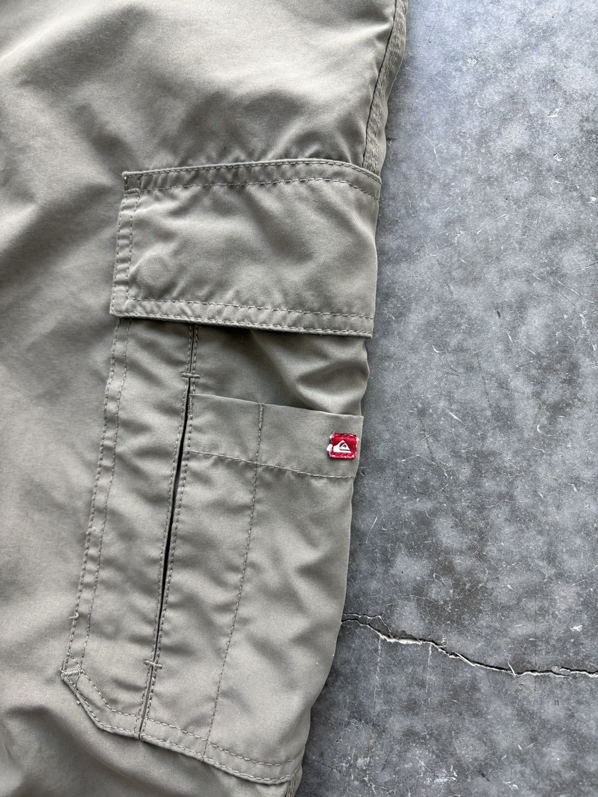 Quiksilver Vintage Y2K Quiksilver Baggy Cargo Pants Parachute Size US 40 / EU 56 - 6 Thumbnail