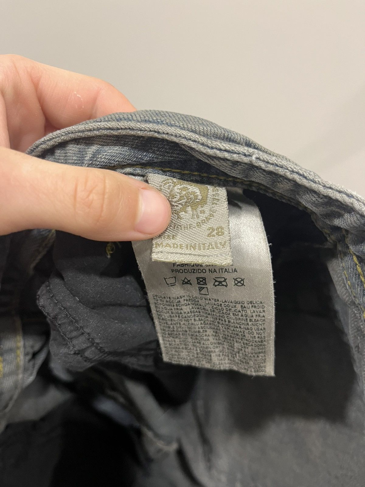 Japanese Brand Vintage Diesel Distressed if six was nine style slim Jeans Size US 28 / EU 44 - 9 Thumbnail