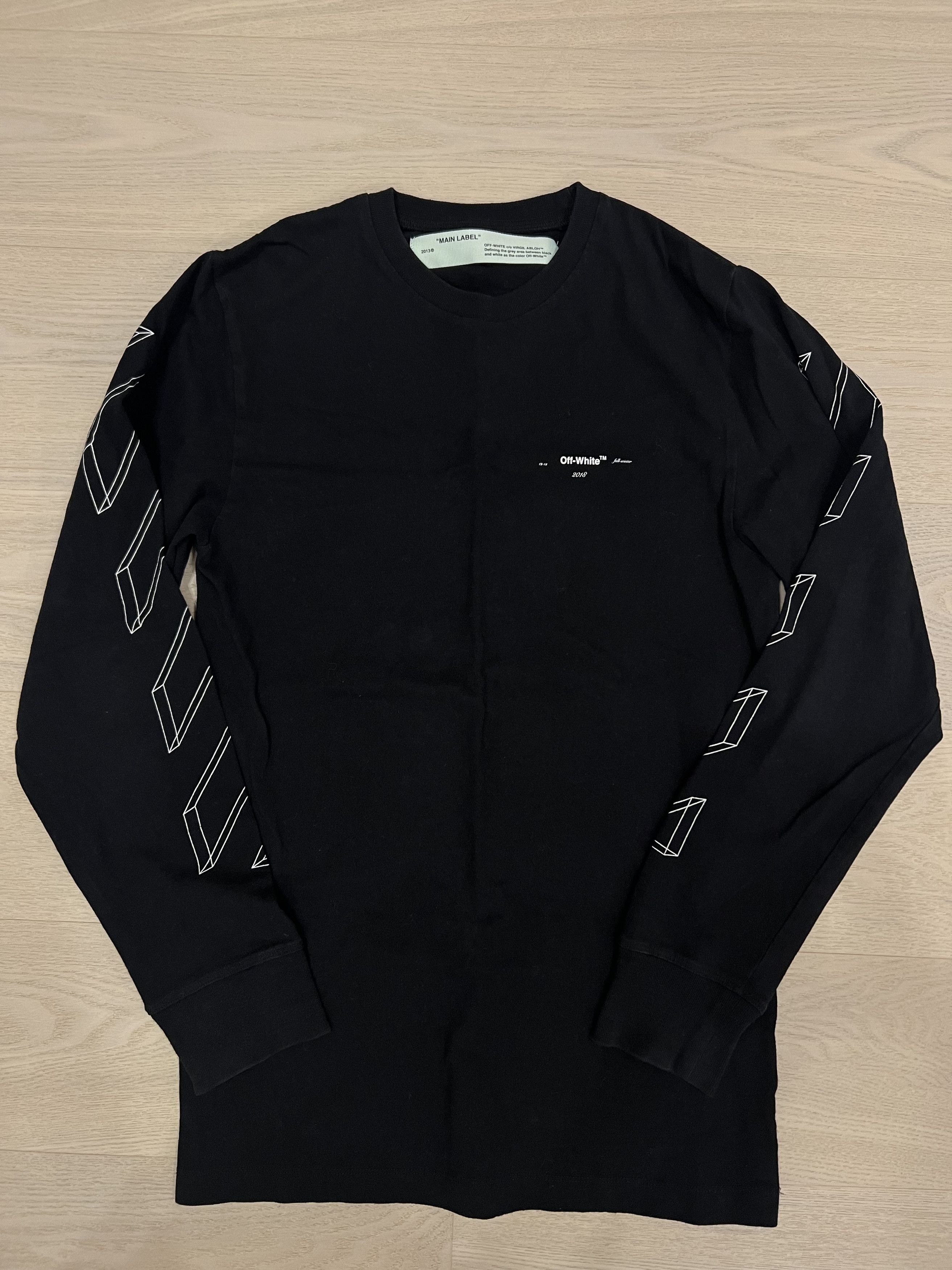 Off white 3d line crewneck hotsell